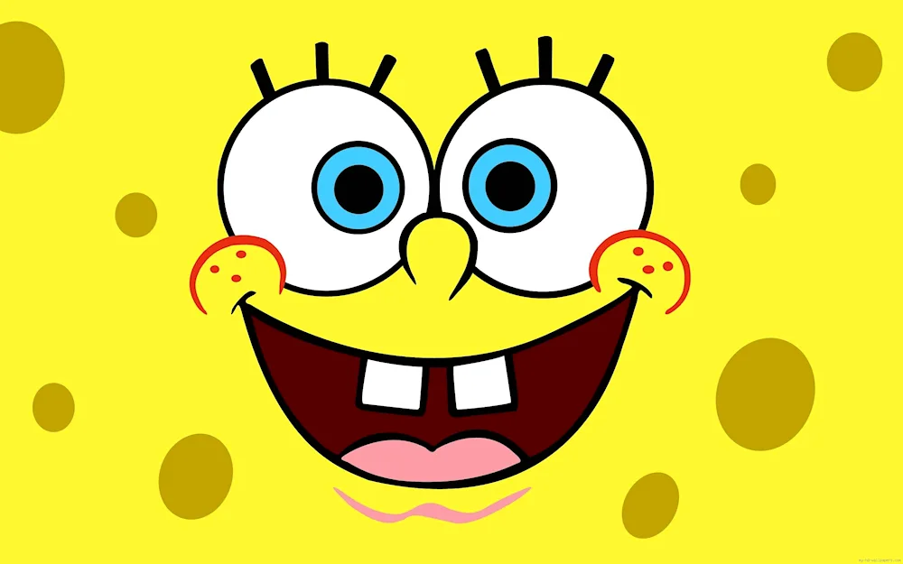SpongeBob's face