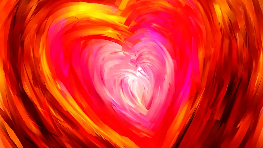 Heart abstract