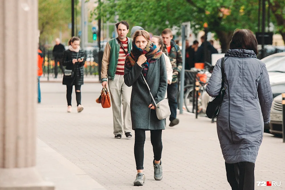 People on the street