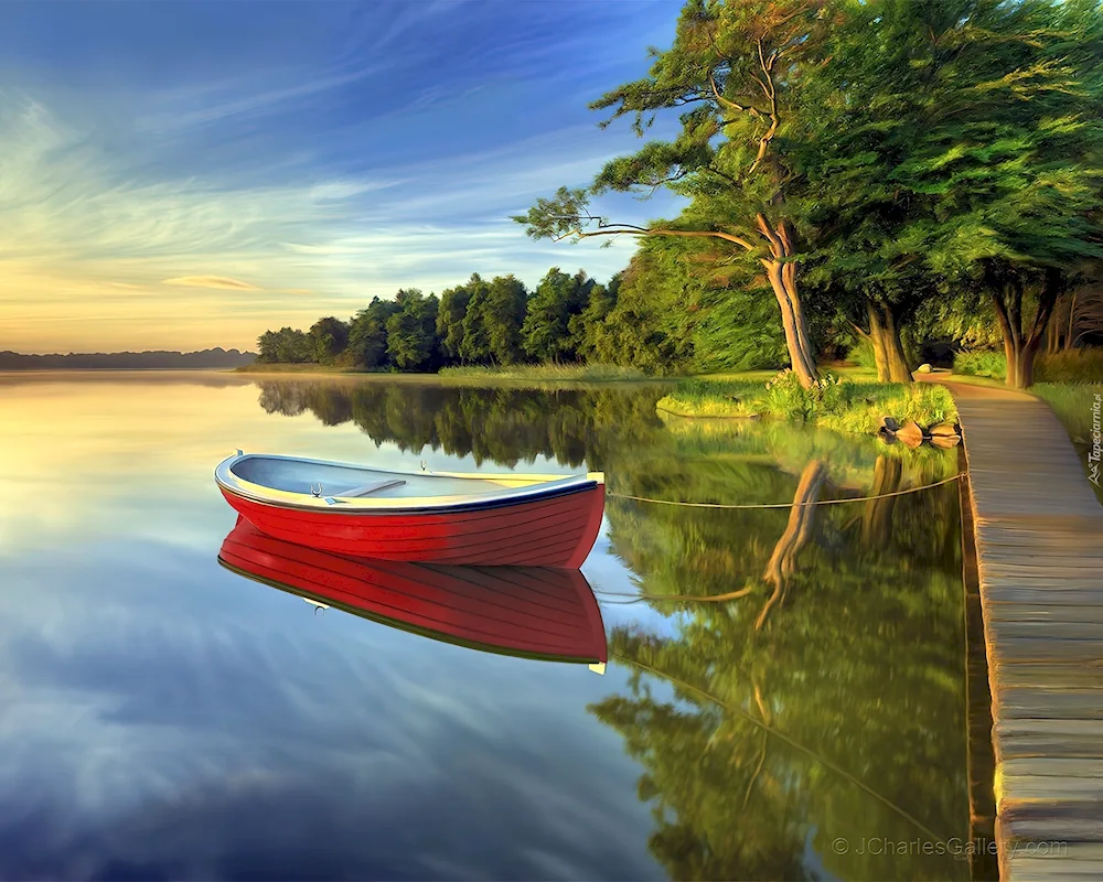 Boat on the river