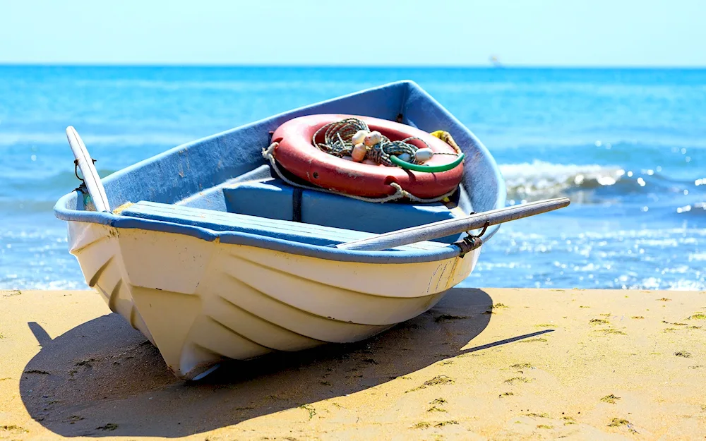 Boat in the sea