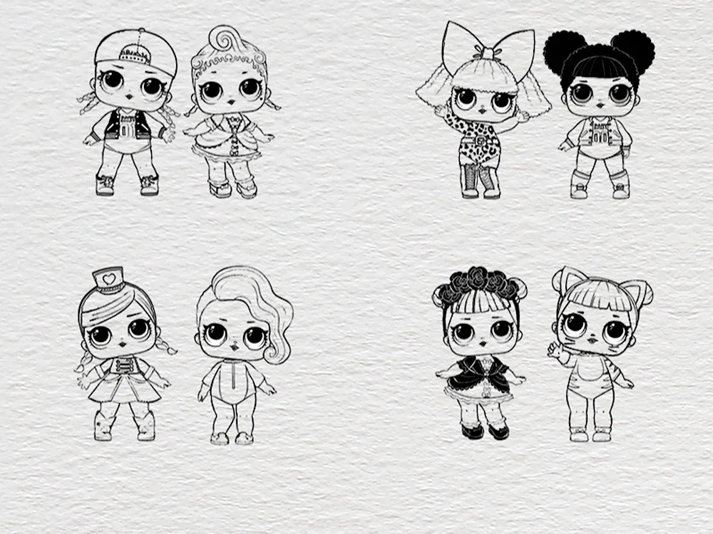 Lol doll printouts LOL Quinn