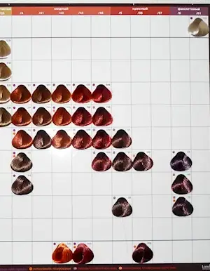 Londa professional dye palette