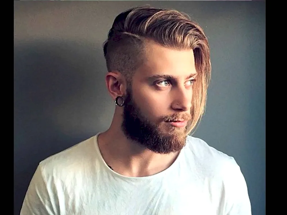 Men's hairstyles with ponytail