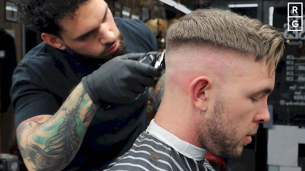 Fade Pompadour undercut