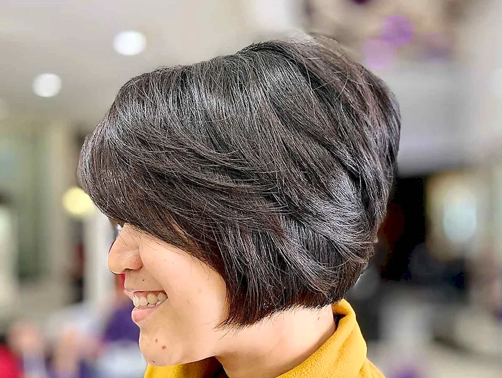 Long bob colouring