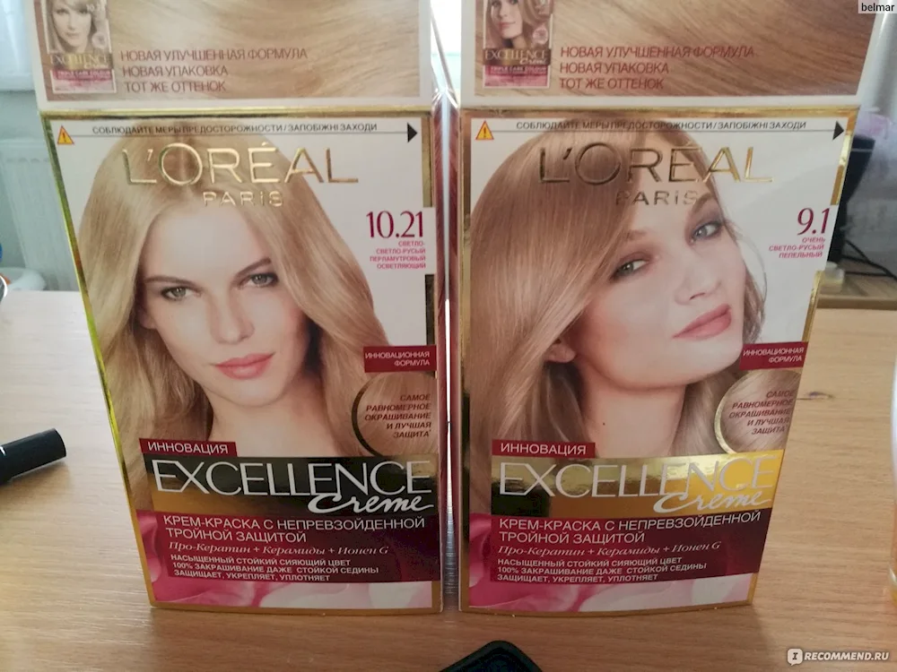 Loreal Excellance Brightening Hair Colour