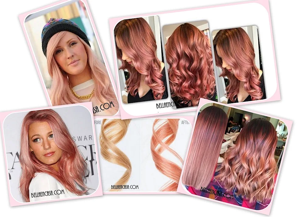 Strawberry blond