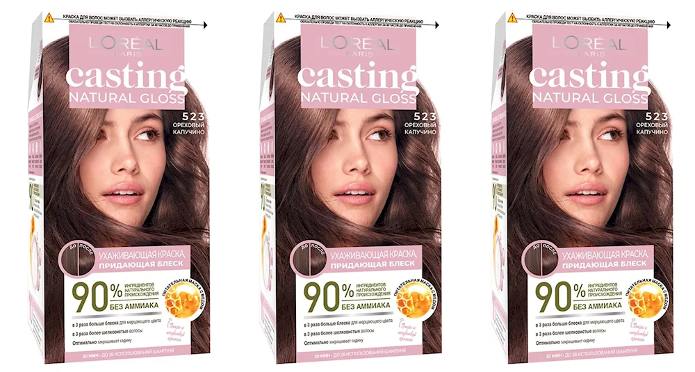 Loreal hair dye casting natural Gloss