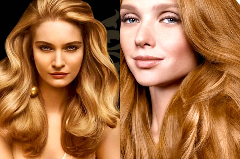 Blonde hair