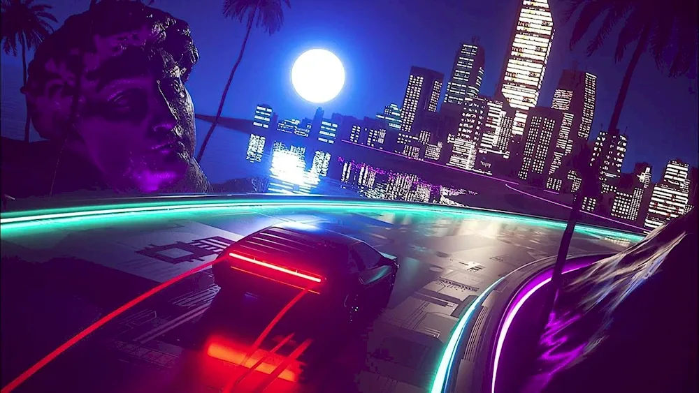 Los Angeles retrowave
