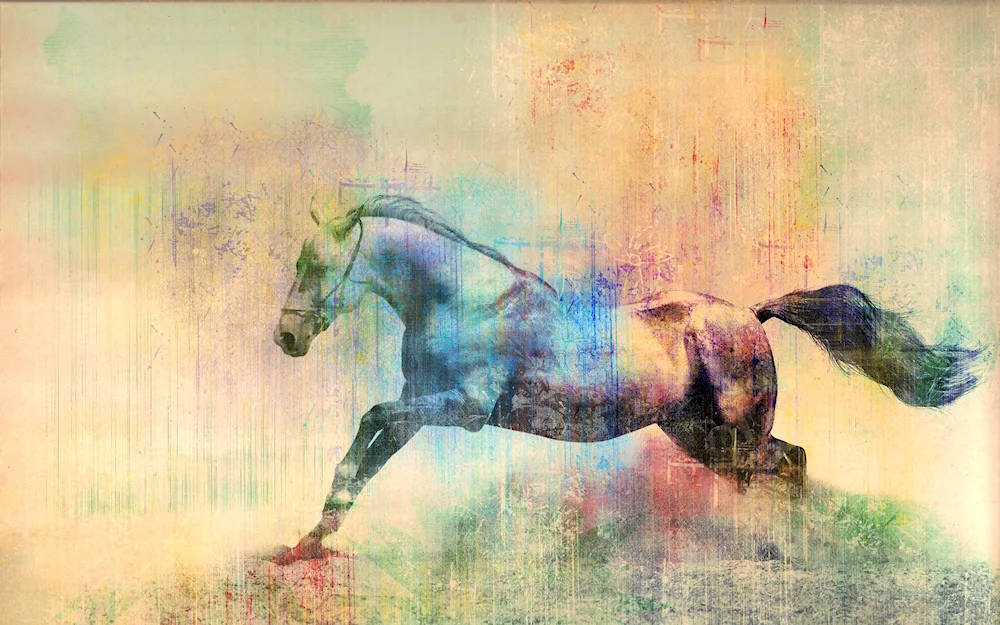 Horse painting