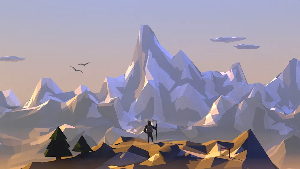 Low Poly Mountains