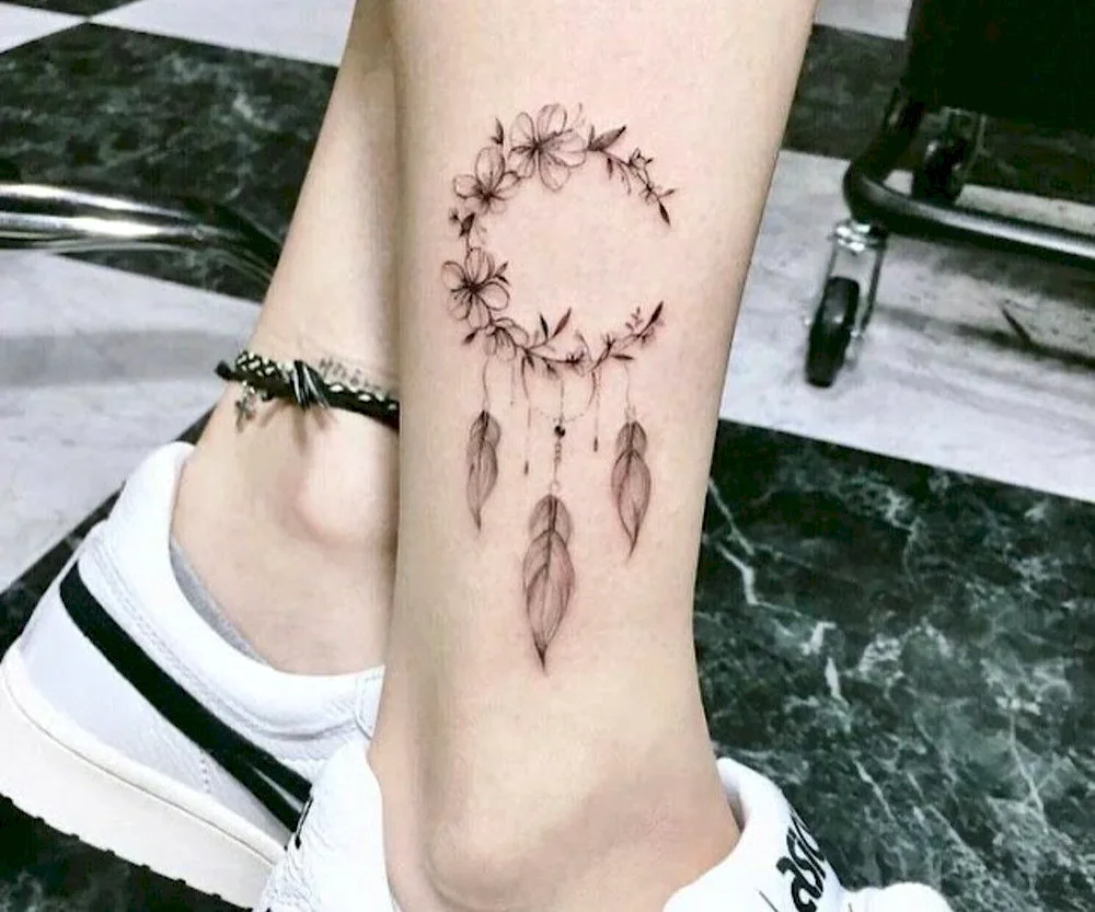 Lotus tattoo for girls