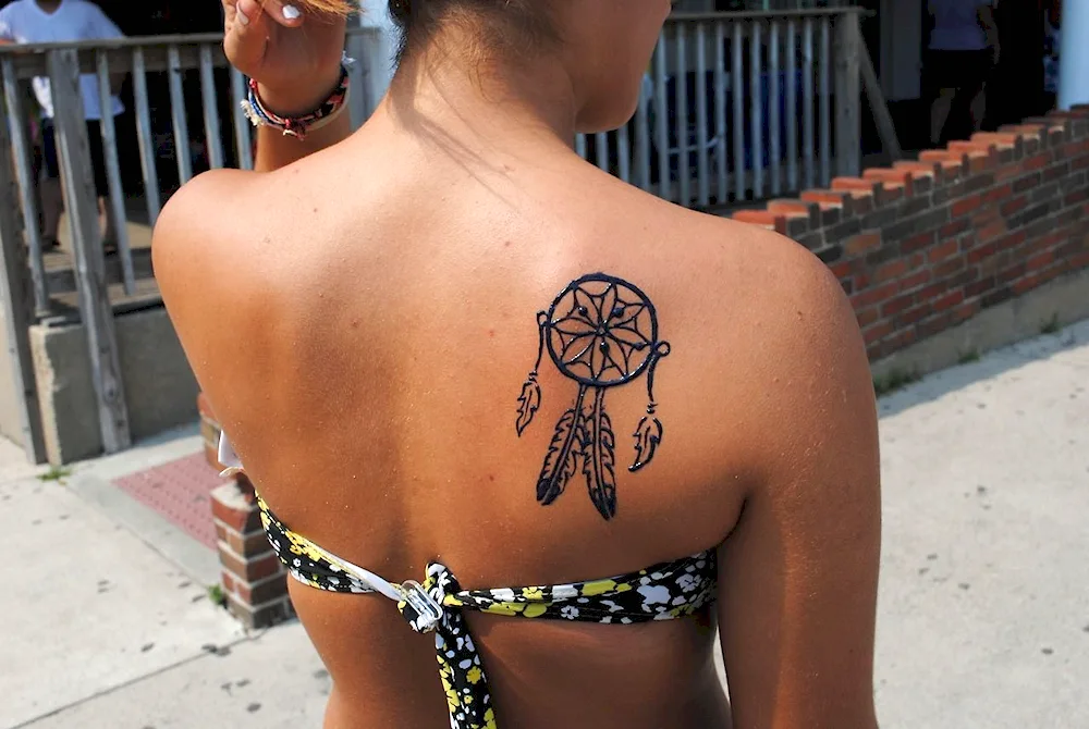 Dreamcatcher tattoo