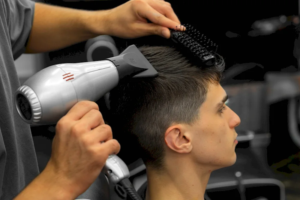 Chemical perm hair