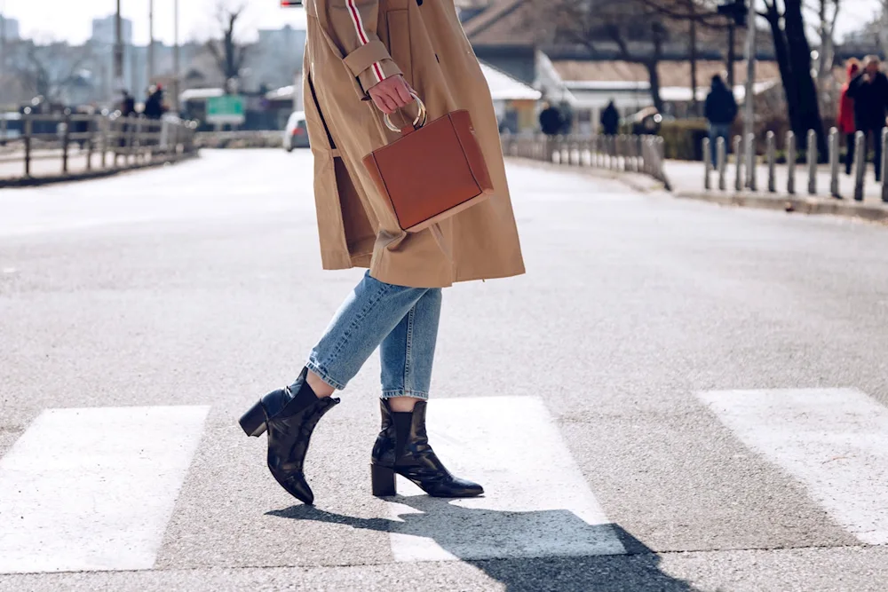 Jeans with boots women's