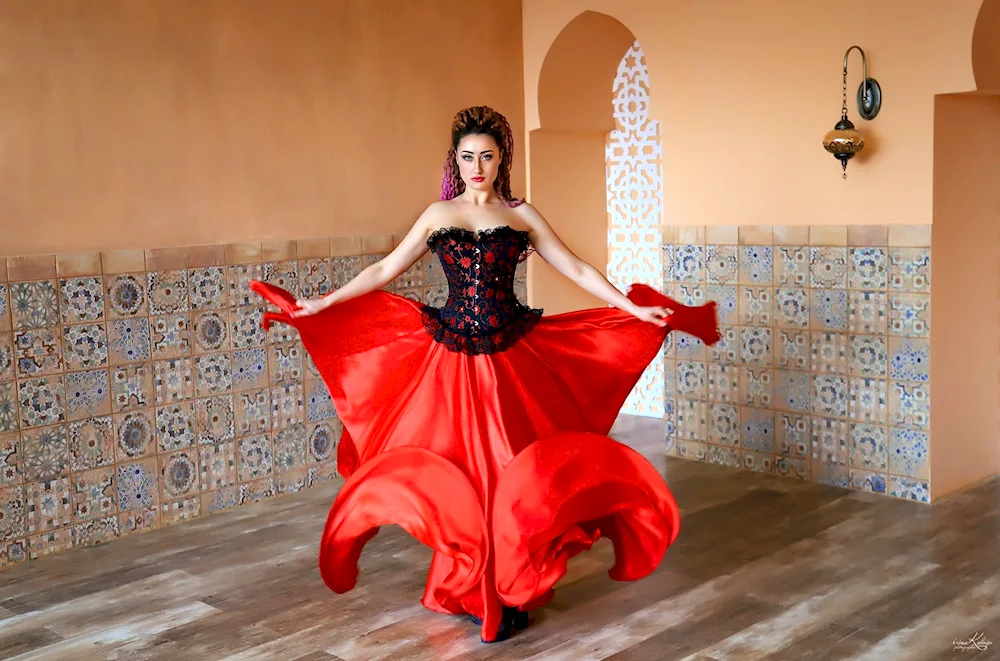 Spain flamenco dance