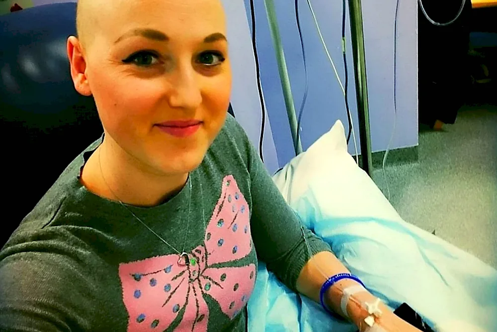 Half of head shaved