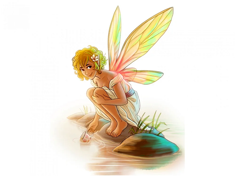 Fairy Tinker Bell colouring