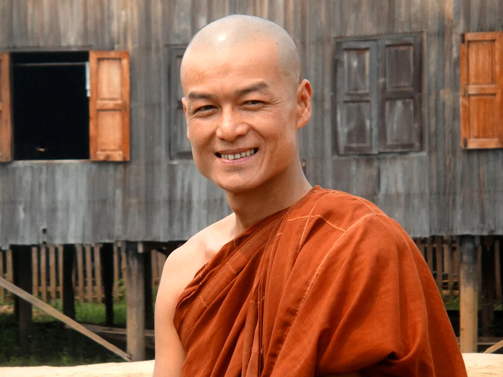 Bold Shaolin monk