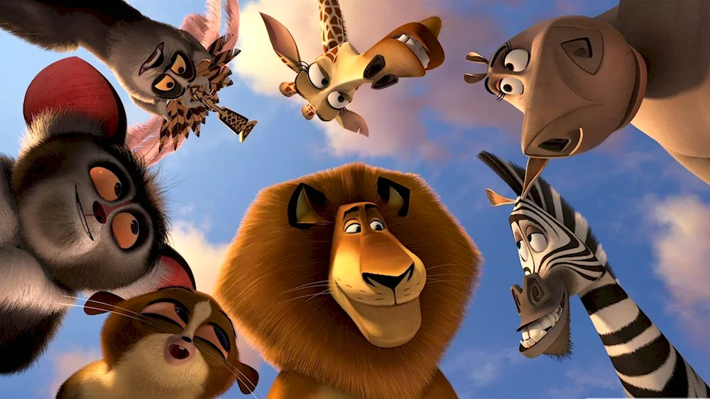 Madagascar cartoon 2005 Julian