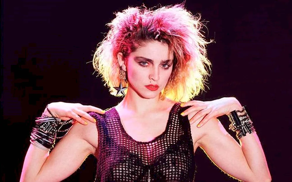 Disco makeup 80s