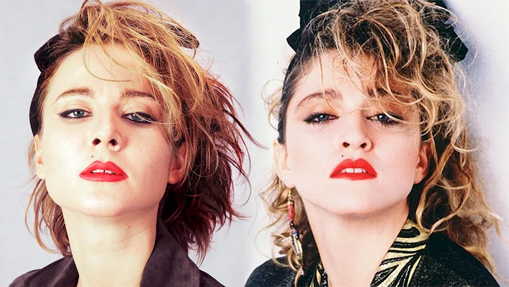 Disco makeup 80s