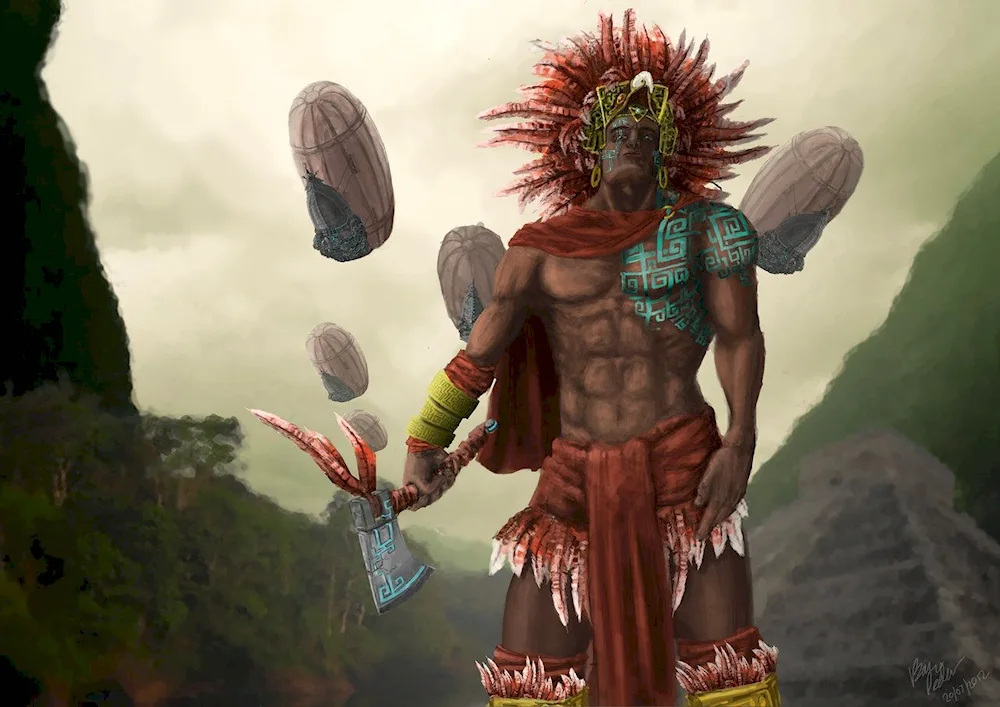 Mayan priests fantasy Aztecs