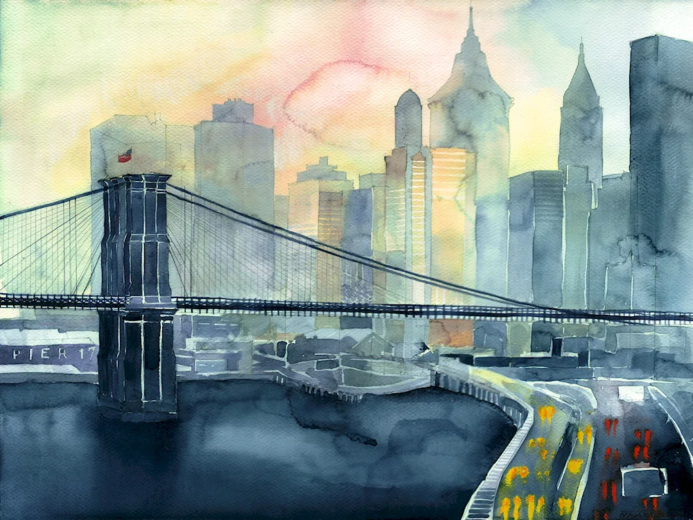 New York sketch
