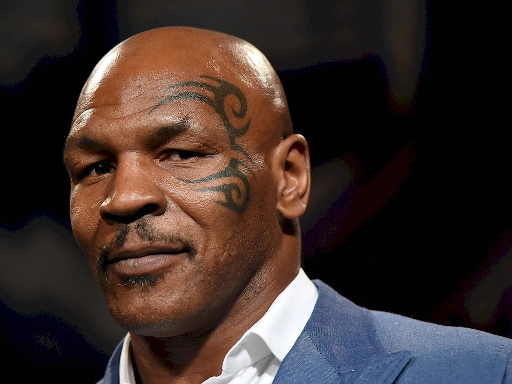 Mike Tyson angry