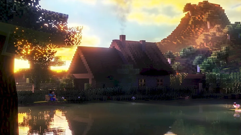 Maincraft village shaders