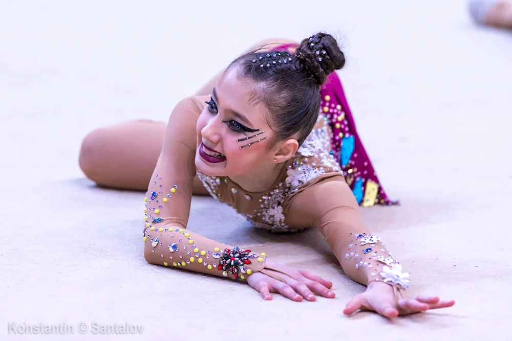 Konstantin Santalov aesthetic gymnastics.