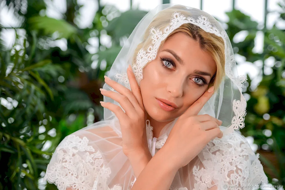 Make-up for a church wedding