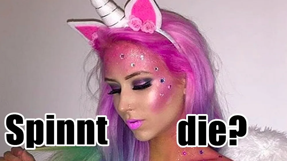 Unicorn hairstyle