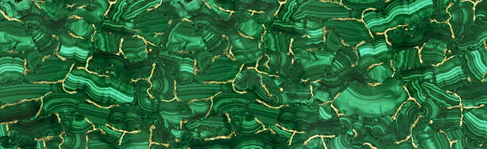 Malachite Gold marble