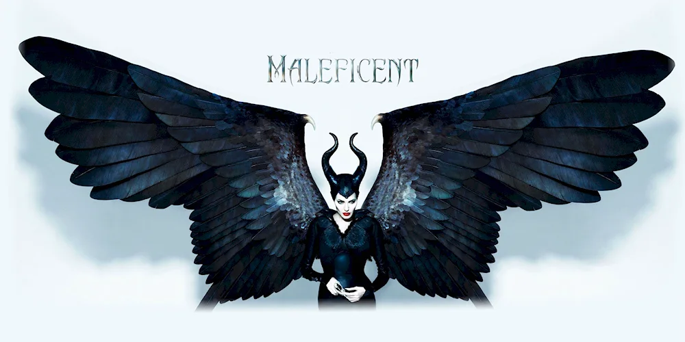 Maleficent with wings 2014