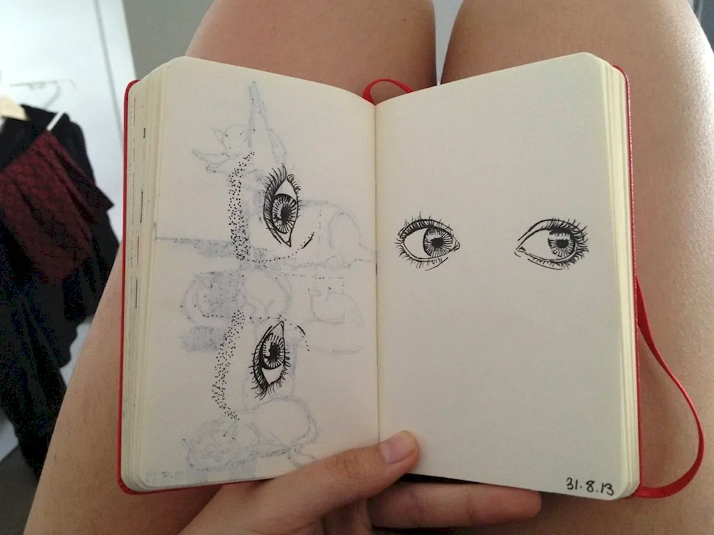 Small sketchbook drawings