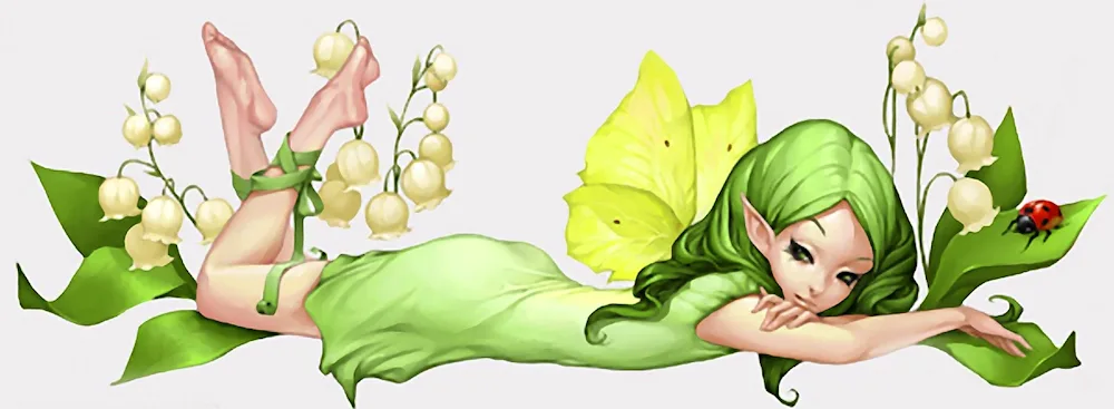 Elf drawing