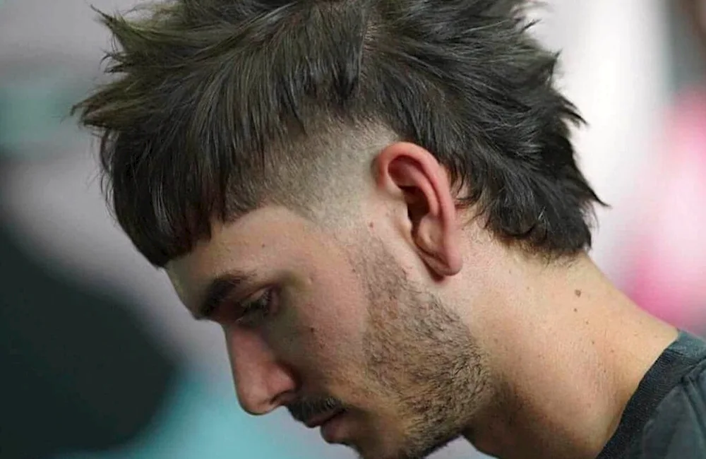 Mullet mohawk