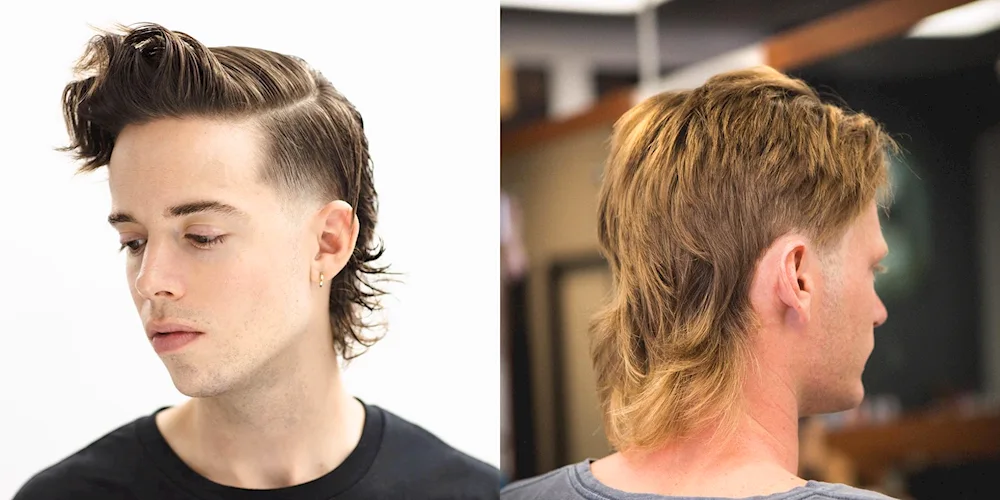 Mullet haircut for men 2021