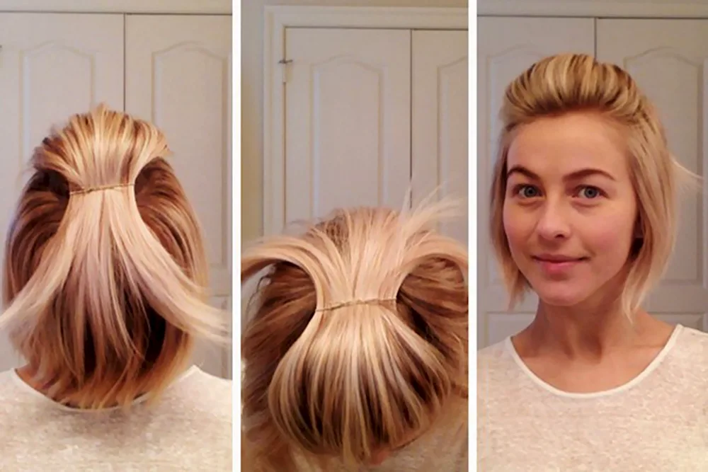Bob ponytail hairstyle