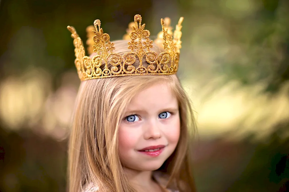 Baby with crown