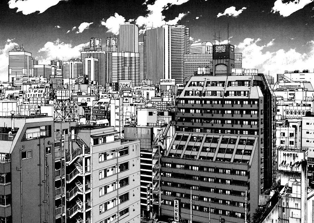 Manga scenery