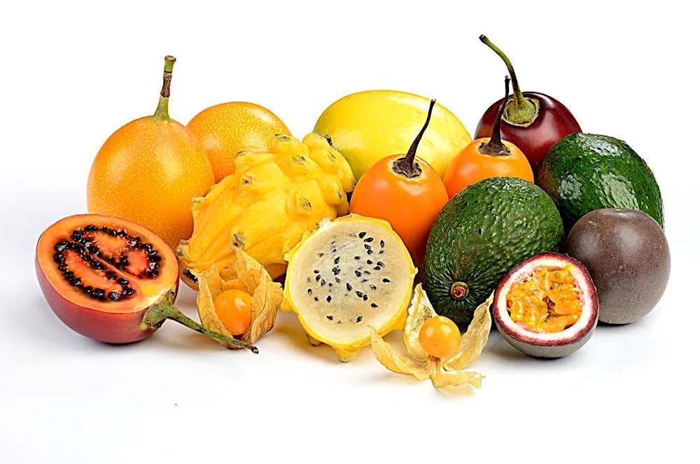 Kiwi and passion fruit