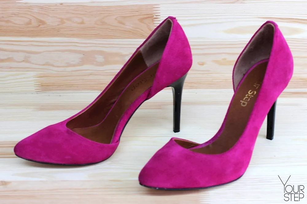 Mango shoes fuchsia