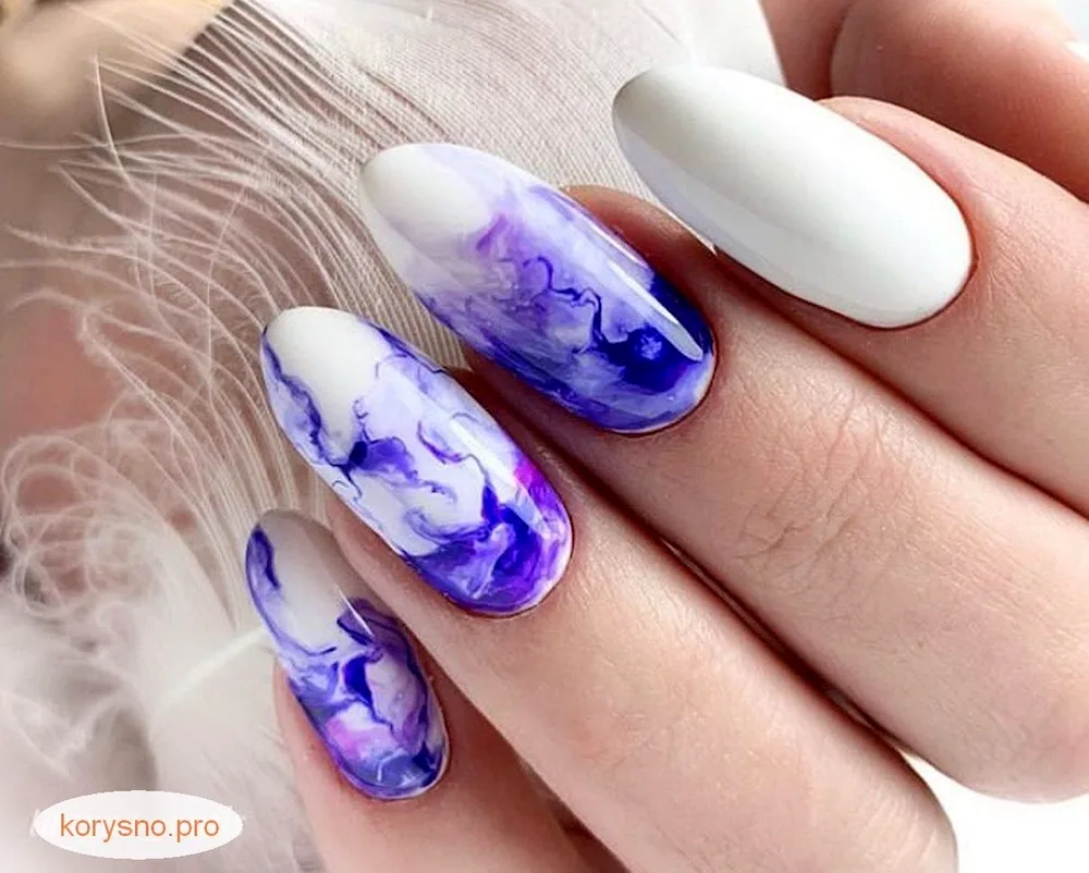 Marble Stone manicure