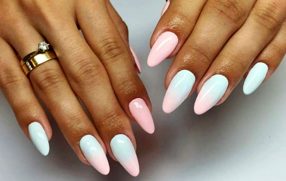Ombré on nails