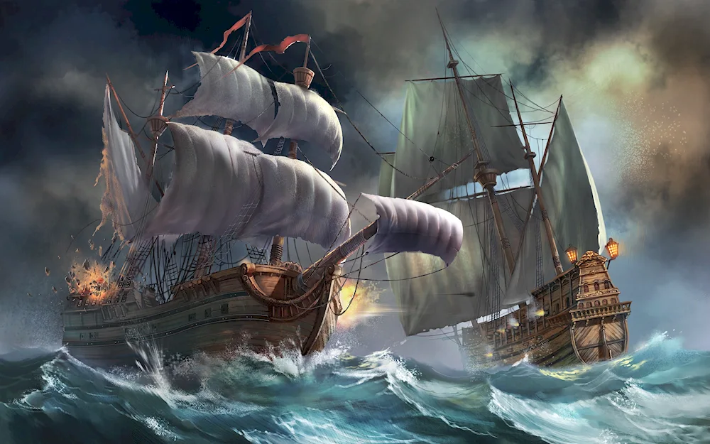 Manilsky Galleon ship