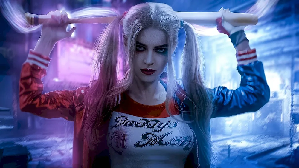 Harley Quinn and the Joker 4k.